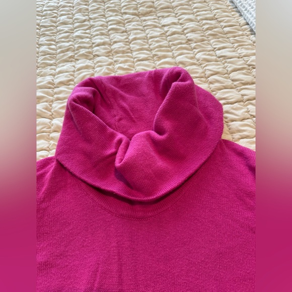 RALPH LAUREN Cowl Neck Sweater - Pink - Size XL - Picture 4 of 6